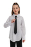 ELODIE - Cravata de copii pentru uniforme scolare, negru